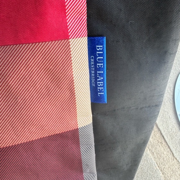 Burberry Blue Label Crestridge Plaid Canvas Mini Tote - Picture 8 of 8